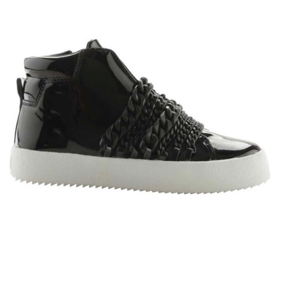 Kendall & Kylie Shoes - Kendall & Kylie Patent Leather High Top Sneaker 8